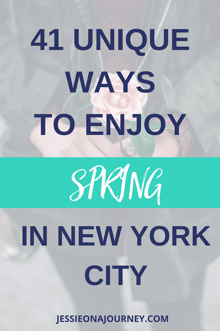 春天在纽约| 41独特的方式去享受春天在纽约