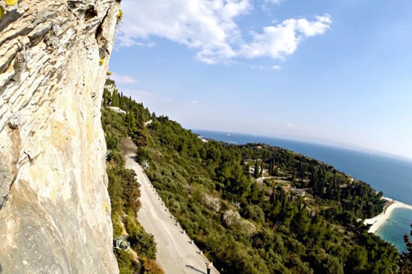 在斯普利特攀岩应该出现在每一本欧洲旅游指南中