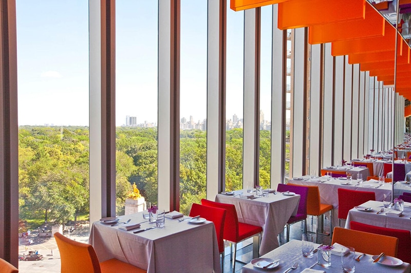 曼哈顿的罗伯特餐厅是纽约市最上传到instagram的餐厅之一